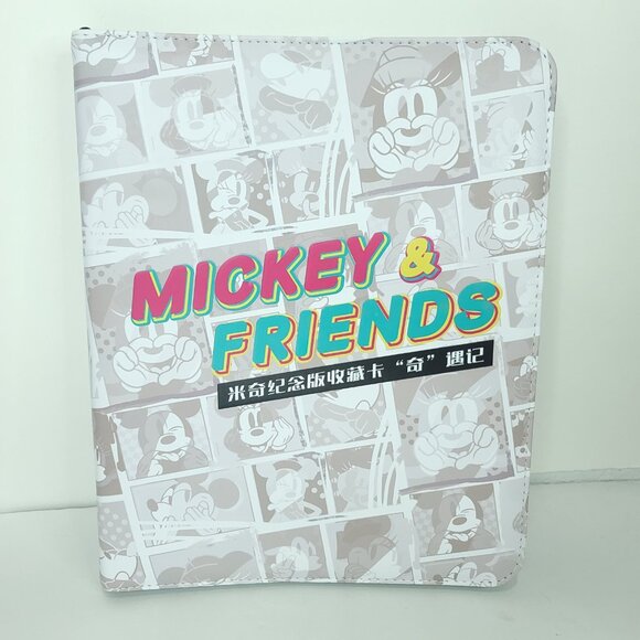 Disney Mickey and Friends Trading Card Binder Card Fun Mickey In Real Life NEW - Picture 1 of 5